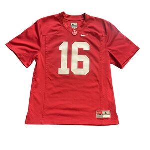 University of Alabama Football Jersey - Kids Size Large